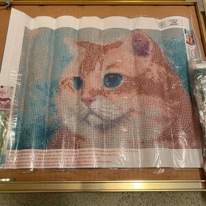 Cat Diamond Painting Kit